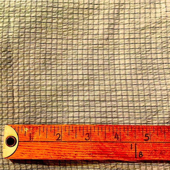 40’s rayon geometric woven yard goods - Picture 2 of 5